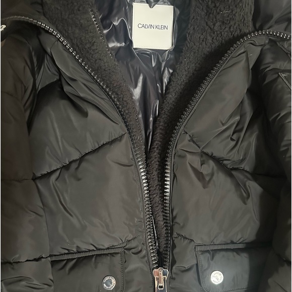Women’s size medium Calvin Klein, new puffer jacket, long coat - Picture 1 of 3